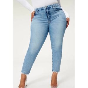 Good American Women’s The Weekender Jeans Sz 18 NWTS